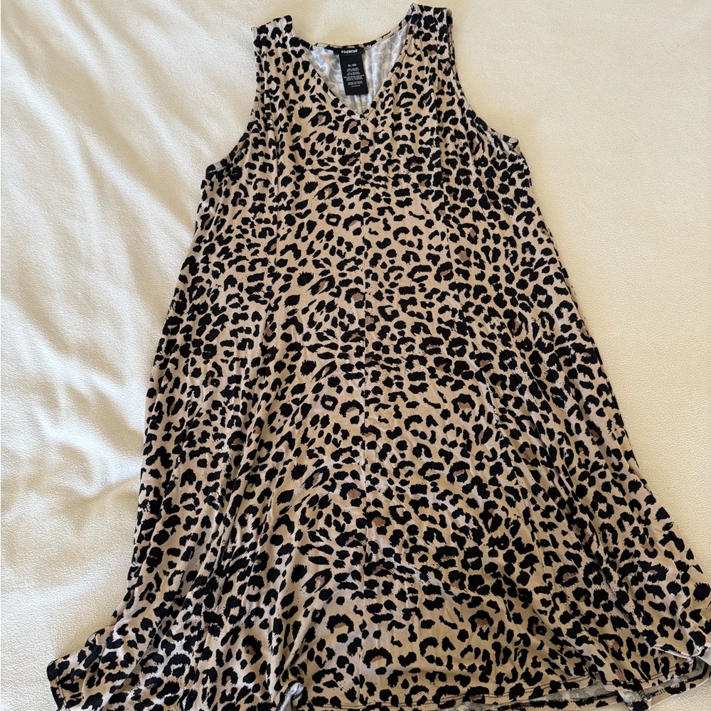 Stylish Leopard Print Kids Dress